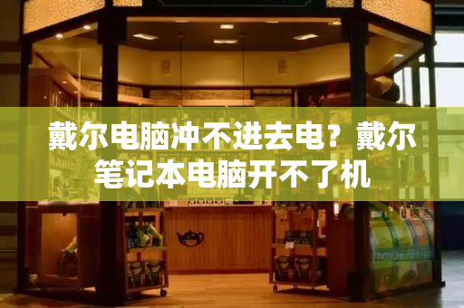 戴尔电脑冲不进去电？戴尔笔记本电脑开不了机