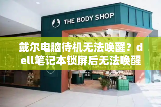 戴尔电脑待机无法唤醒？dell笔记本锁屏后无法唤醒