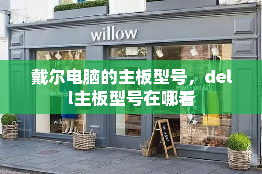 戴尔电脑的主板型号，dell主板型号在哪看