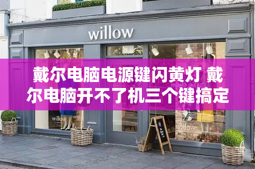 戴尔电脑电源键闪黄灯 戴尔电脑开不了机三个键搞定-第1张图片-星选测评