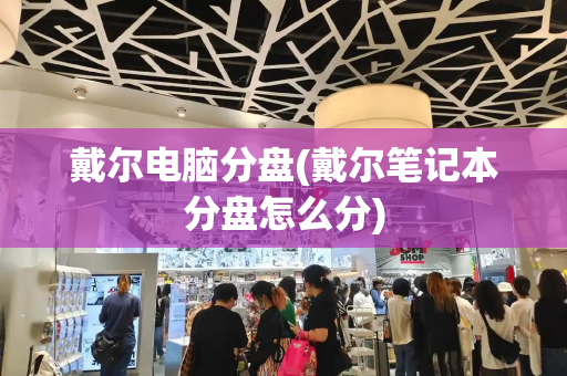 戴尔电脑分盘(戴尔笔记本分盘怎么分)-第1张图片-星选测评