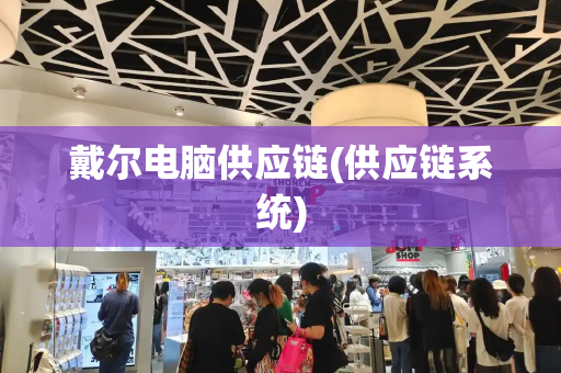 戴尔电脑供应链(供应链系统)