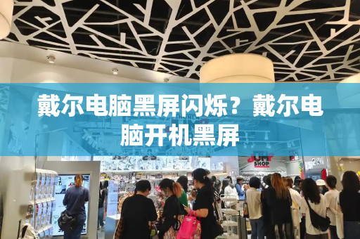 戴尔电脑黑屏闪烁？戴尔电脑开机黑屏-第1张图片-星选测评
