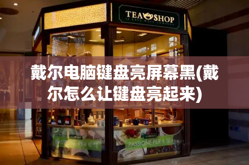 戴尔电脑键盘亮屏幕黑(戴尔怎么让键盘亮起来)