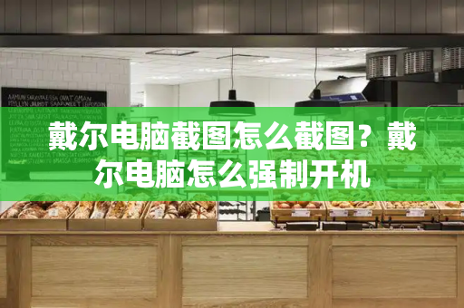 戴尔电脑截图怎么截图？戴尔电脑怎么强制开机-第1张图片-星选测评