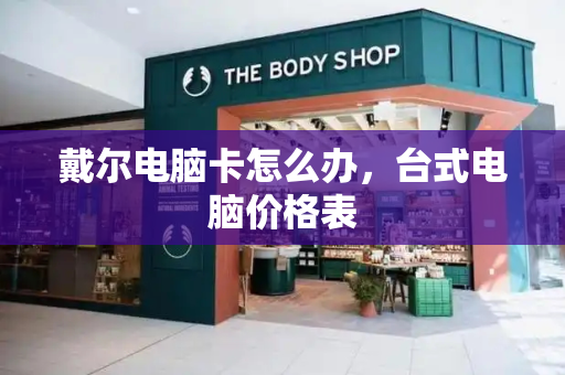 戴尔电脑卡怎么办，台式电脑价格表-第1张图片-星选测评