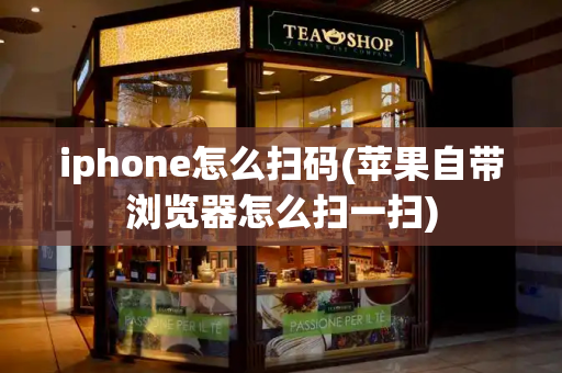 iphone怎么扫码(苹果自带浏览器怎么扫一扫)