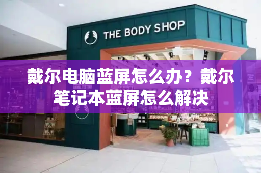 戴尔电脑蓝屏怎么办？戴尔笔记本蓝屏怎么解决