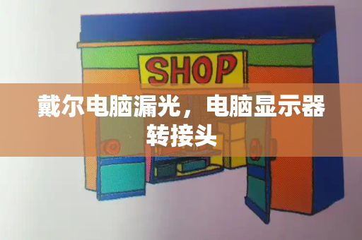 戴尔电脑漏光，电脑显示器转接头-第1张图片-星选测评