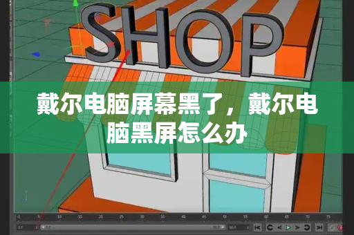 戴尔电脑屏幕黑了，戴尔电脑黑屏怎么办-第1张图片-星选测评