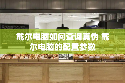 戴尔电脑如何查询真伪 戴尔电脑的配置参数-第1张图片-星选测评