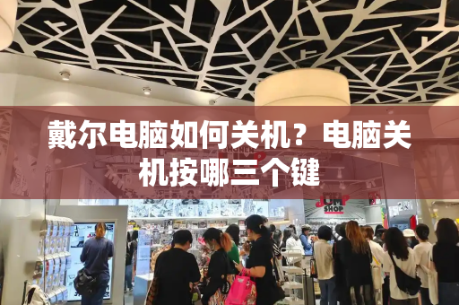 戴尔电脑如何关机？电脑关机按哪三个键-第1张图片-星选测评