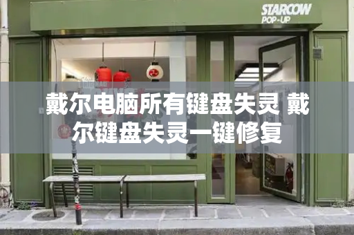 戴尔电脑所有键盘失灵 戴尔键盘失灵一键修复-第1张图片-星选测评