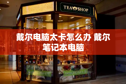 戴尔电脑太卡怎么办 戴尔笔记本电脑