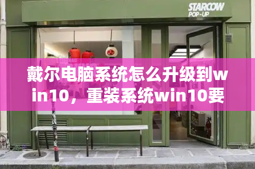 戴尔电脑系统怎么升级到win10，重装系统win10要多少钱
