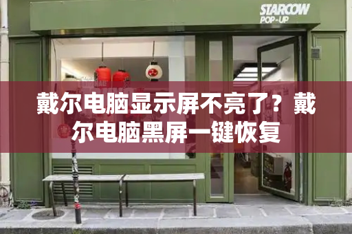 戴尔电脑显示屏不亮了？戴尔电脑黑屏一键恢复-第1张图片-星选测评