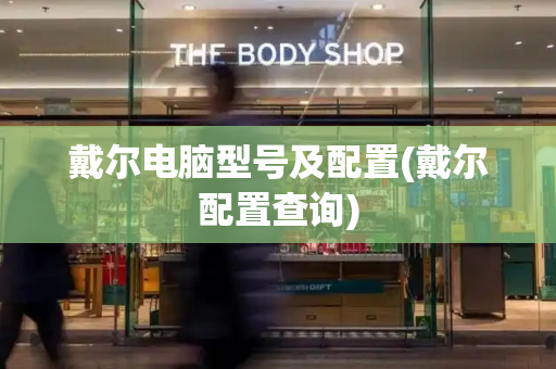 戴尔电脑型号及配置(戴尔配置查询)-第1张图片-星选测评