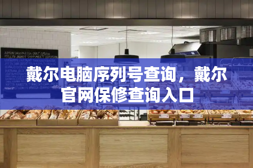 戴尔电脑序列号查询，戴尔官网保修查询入口-第1张图片-星选测评