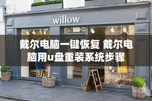 戴尔电脑一键恢复 戴尔电脑用u盘重装系统步骤