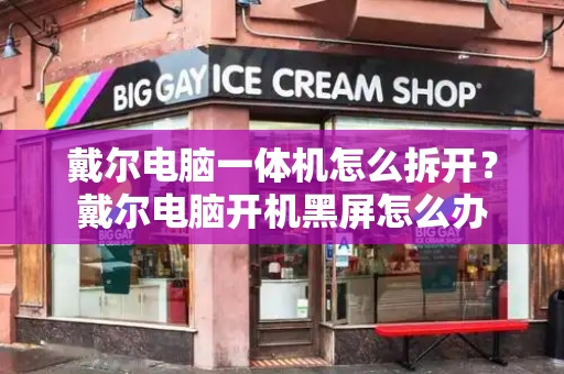 戴尔电脑一体机怎么拆开？戴尔电脑开机黑屏怎么办-第1张图片-星选测评