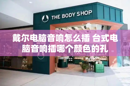 戴尔电脑音响怎么插 台式电脑音响插哪个颜色的孔