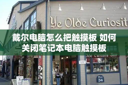 戴尔电脑怎么把触摸板 如何关闭笔记本电脑触摸板