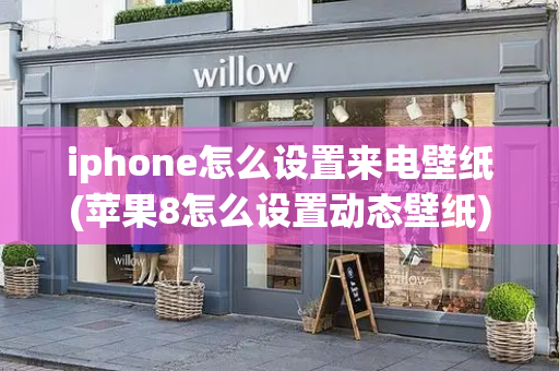 iphone怎么设置来电壁纸(苹果8怎么设置动态壁纸)