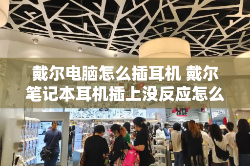戴尔电脑怎么插耳机 戴尔笔记本耳机插上没反应怎么办-第1张图片-星选测评