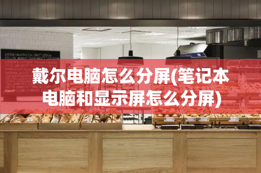 戴尔电脑怎么分屏(笔记本电脑和显示屏怎么分屏)-第1张图片-星选测评