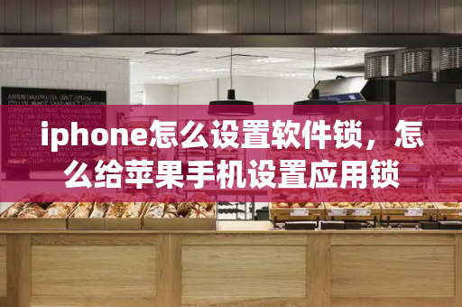 iphone怎么设置软件锁，怎么给苹果手机设置应用锁-第1张图片-星选测评