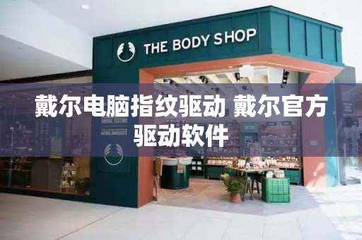 戴尔电脑指纹驱动 戴尔官方驱动软件