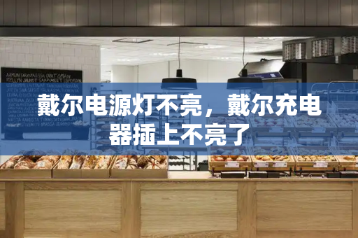 戴尔电源灯不亮，戴尔充电器插上不亮了