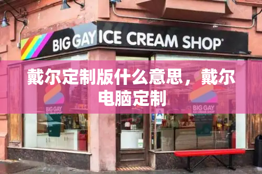 戴尔定制版什么意思，戴尔电脑定制-第1张图片-星选测评