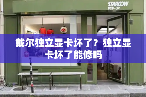 戴尔独立显卡坏了？独立显卡坏了能修吗