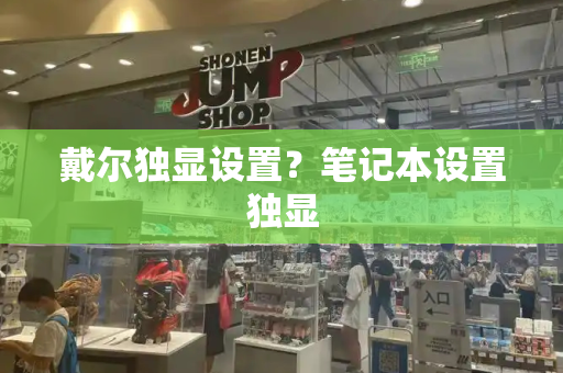 戴尔独显设置？笔记本设置独显-第1张图片-星选测评