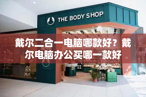 戴尔二合一电脑哪款好？戴尔电脑办公买哪一款好-第1张图片-星选测评