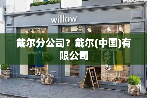 戴尔分公司？戴尔(中国)有限公司