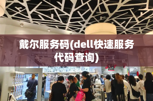 戴尔服务码(dell快速服务代码查询)