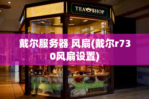 戴尔服务器 风扇(戴尔r730风扇设置)