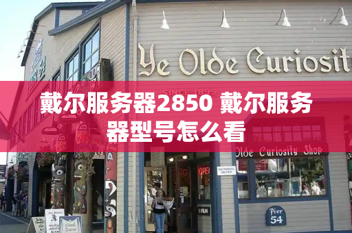戴尔服务器2850 戴尔服务器型号怎么看