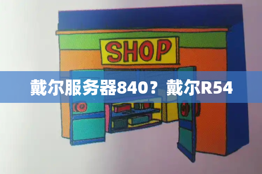 戴尔服务器840？戴尔R540