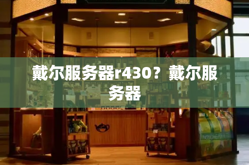 戴尔服务器r430？戴尔服务器