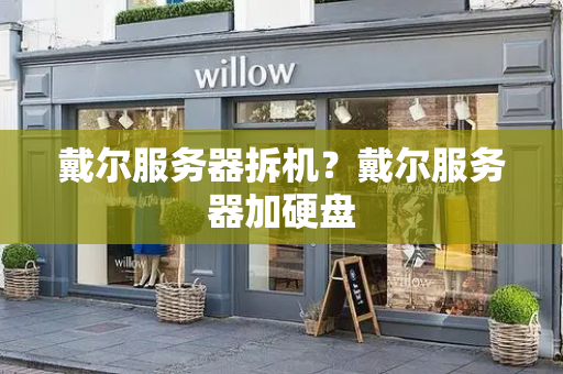 戴尔服务器拆机？戴尔服务器加硬盘
