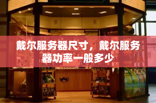 戴尔服务器尺寸，戴尔服务器功率一般多少