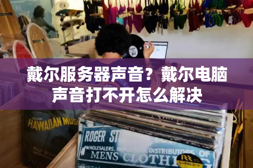 戴尔服务器声音？戴尔电脑声音打不开怎么解决