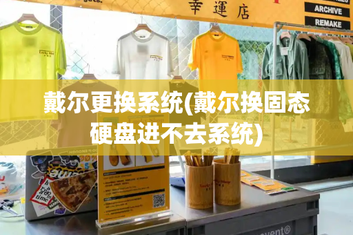 戴尔更换系统(戴尔换固态硬盘进不去系统)