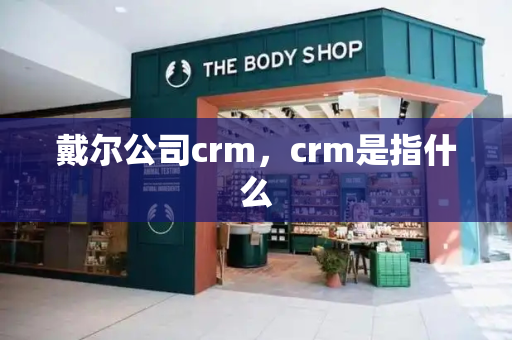 戴尔公司crm，crm是指什么