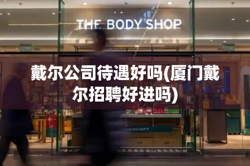 戴尔公司待遇好吗(厦门戴尔招聘好进吗)