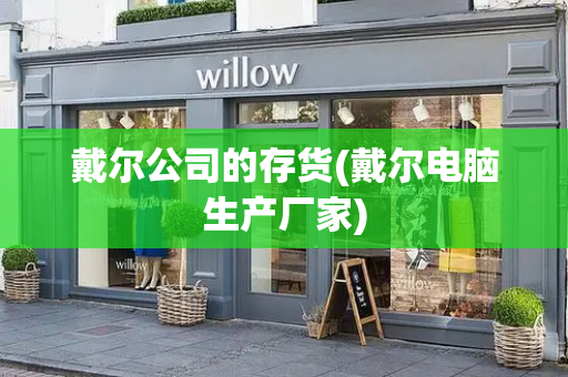 戴尔公司的存货(戴尔电脑生产厂家)-第1张图片-星选测评