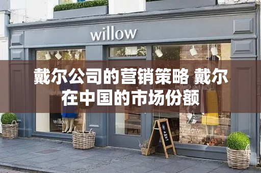 戴尔公司的营销策略 戴尔在中国的市场份额